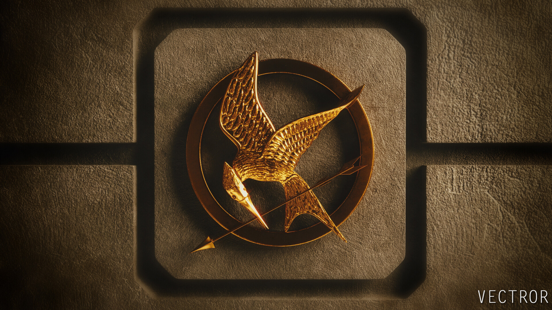 Mockingjay - HD Wallpaper 