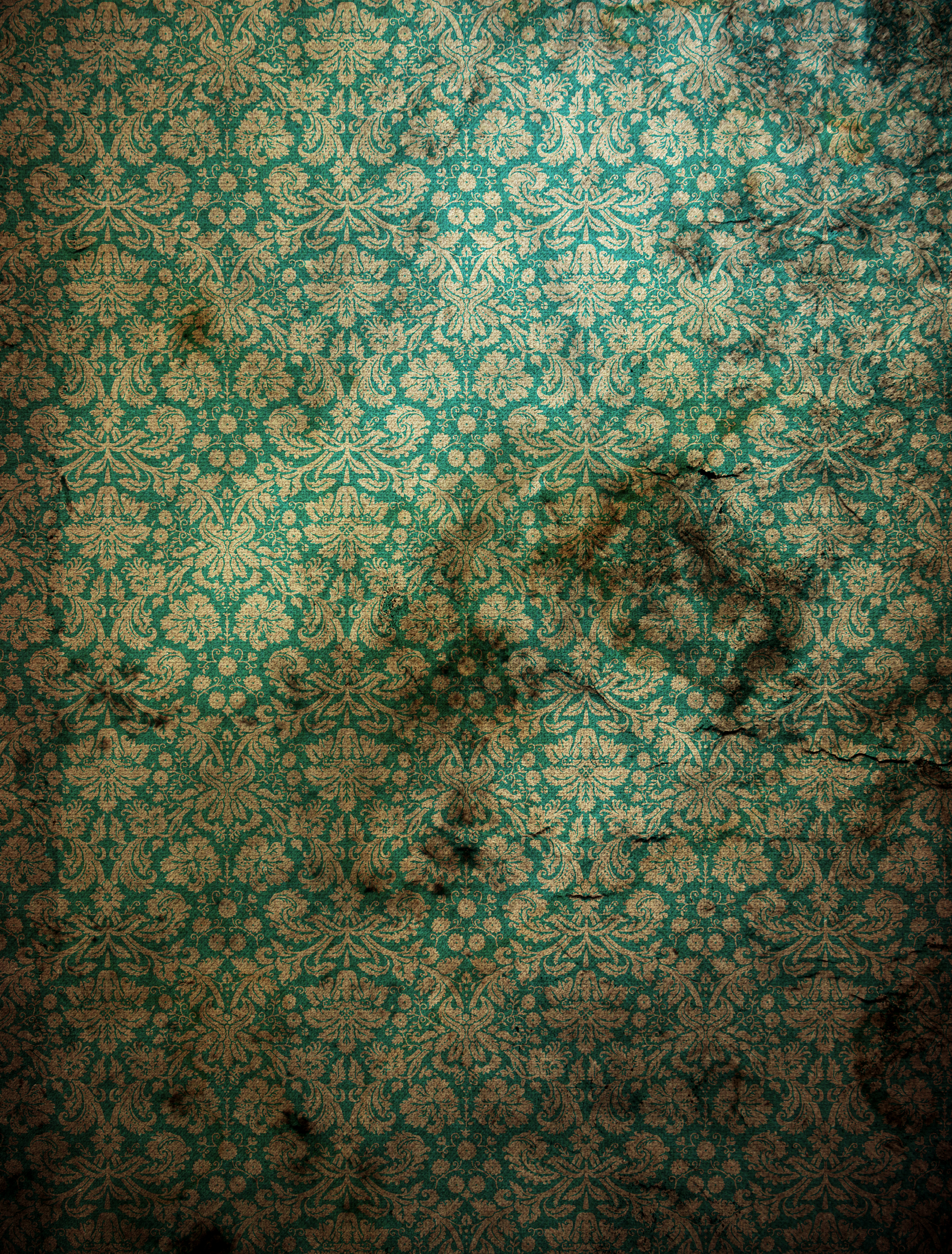 Paper Vintage Wallpaper Green - 2388x3144 Wallpaper 