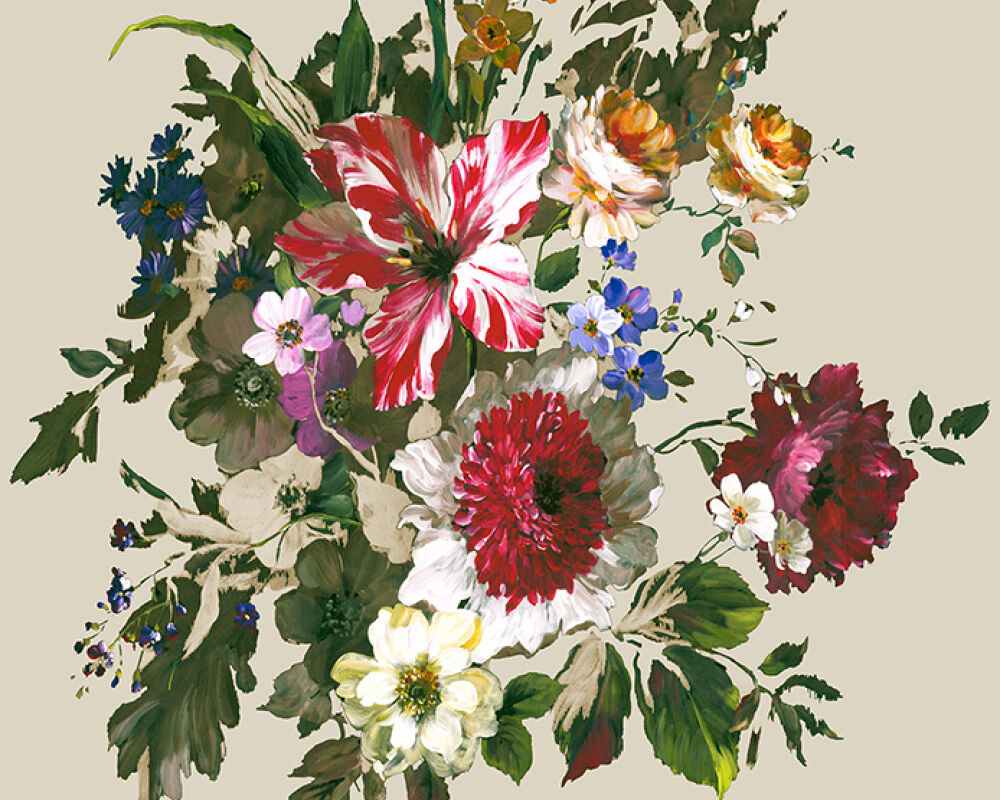 Kind Of White Photo Wallpaper Blumenbukett B Dd100811 - Blumenbukett - HD Wallpaper 