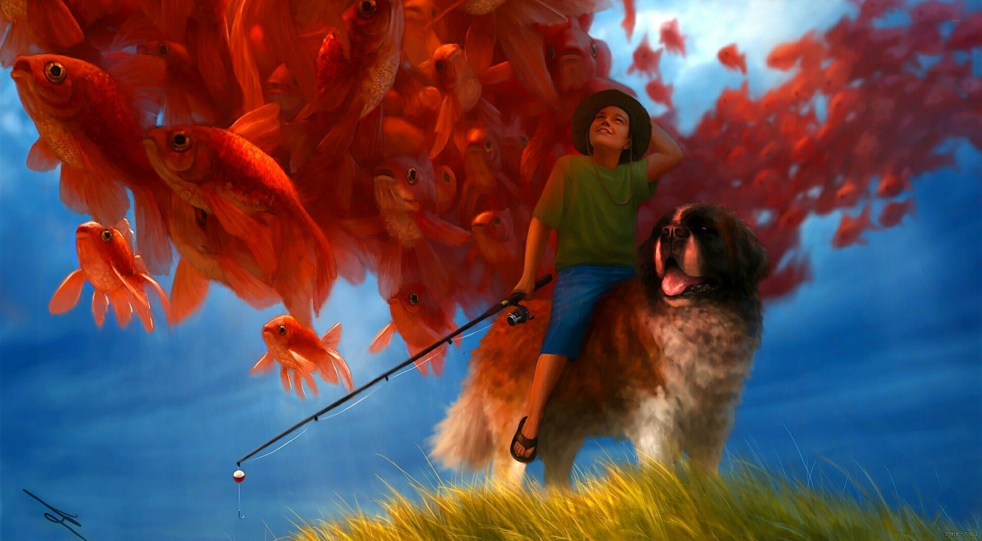 Abstract Happy - HD Wallpaper 