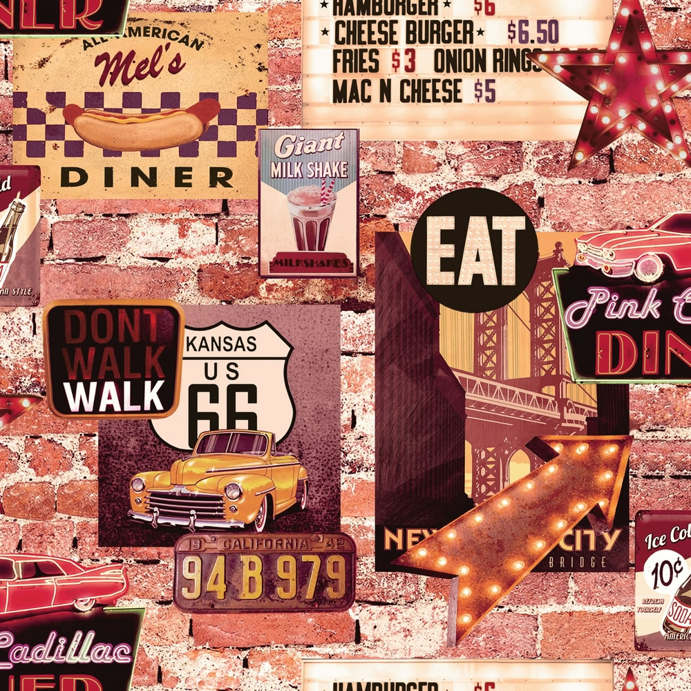 American Diner - HD Wallpaper 