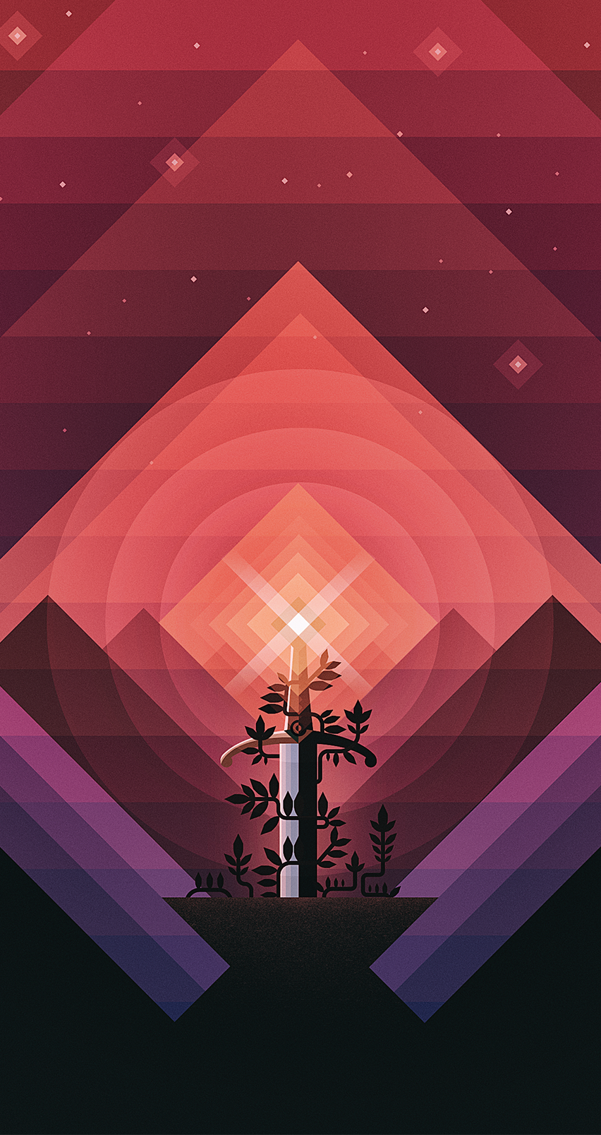 Sword Wallpaper Iphone - HD Wallpaper 