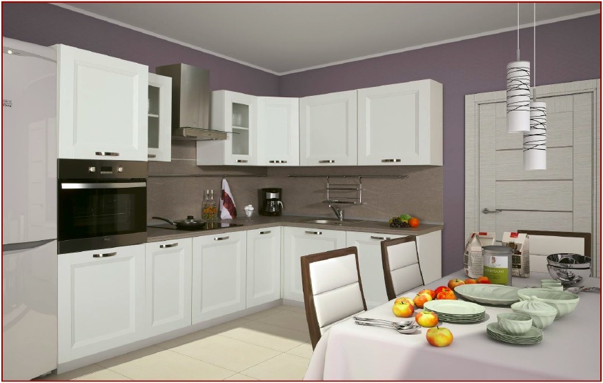 Скандинавском Стиле Фасады Для Кухни - HD Wallpaper 