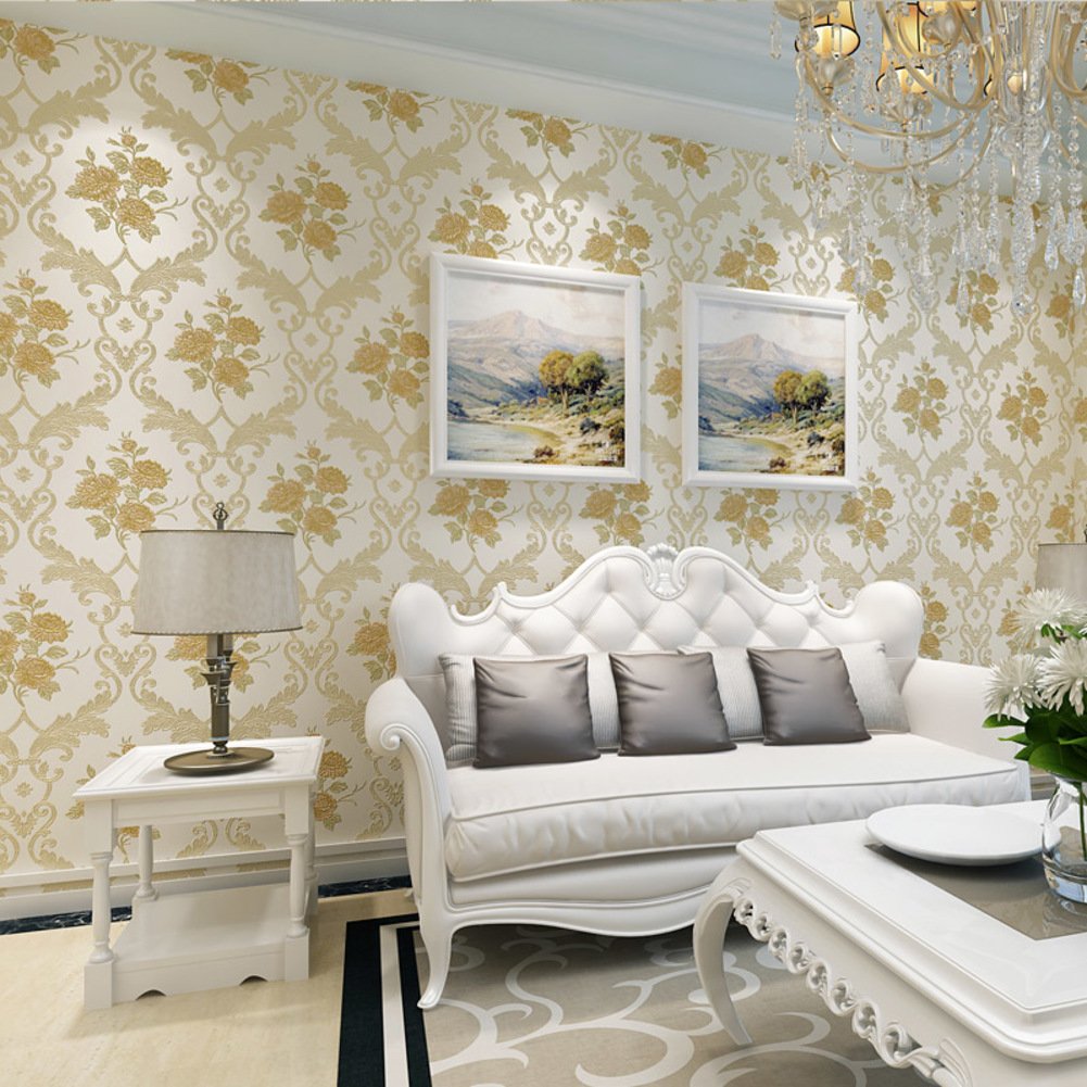 Tecido Na Parede Na Sala De Estar - HD Wallpaper 