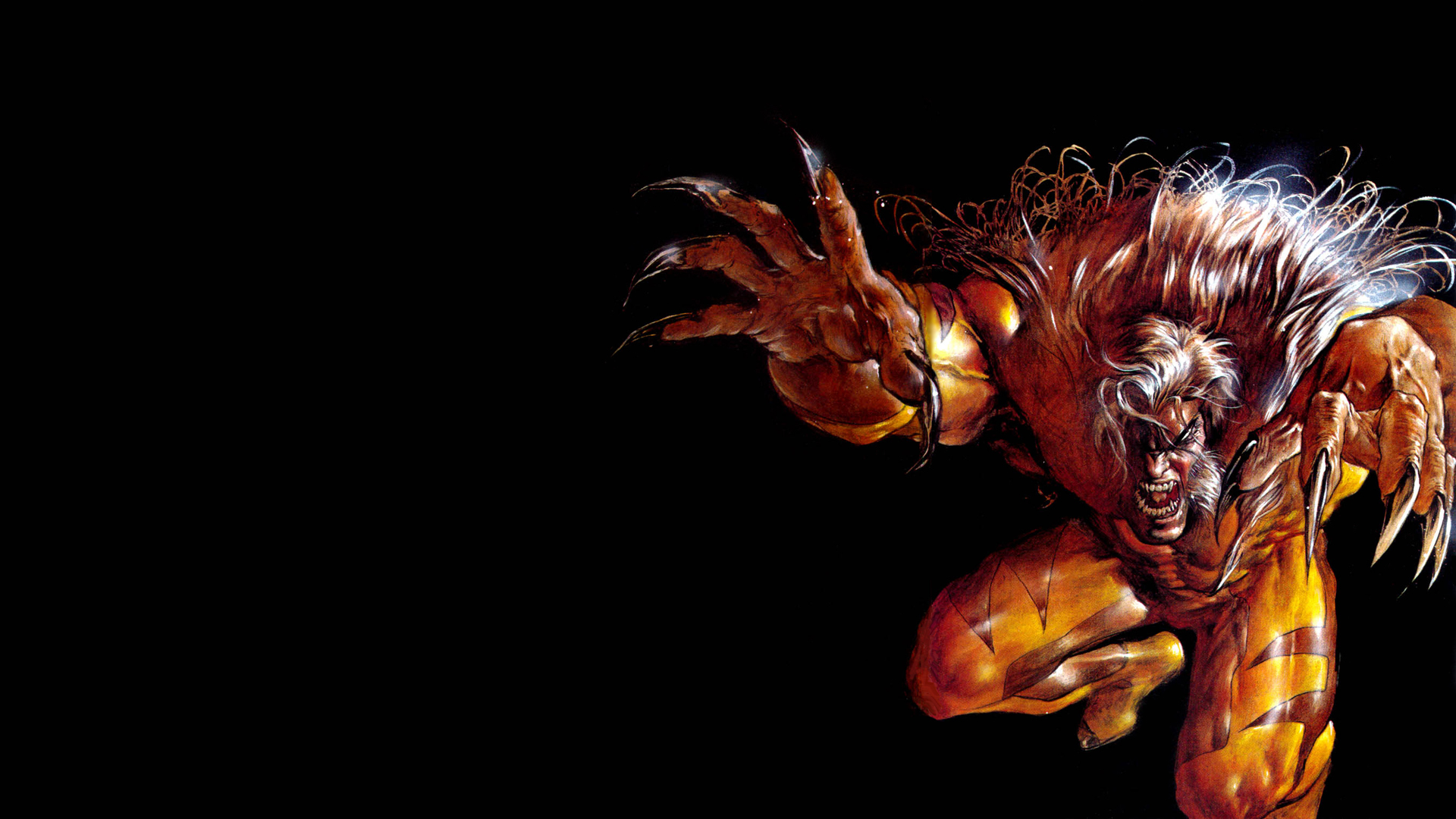 Sabretooth Marvel - HD Wallpaper 