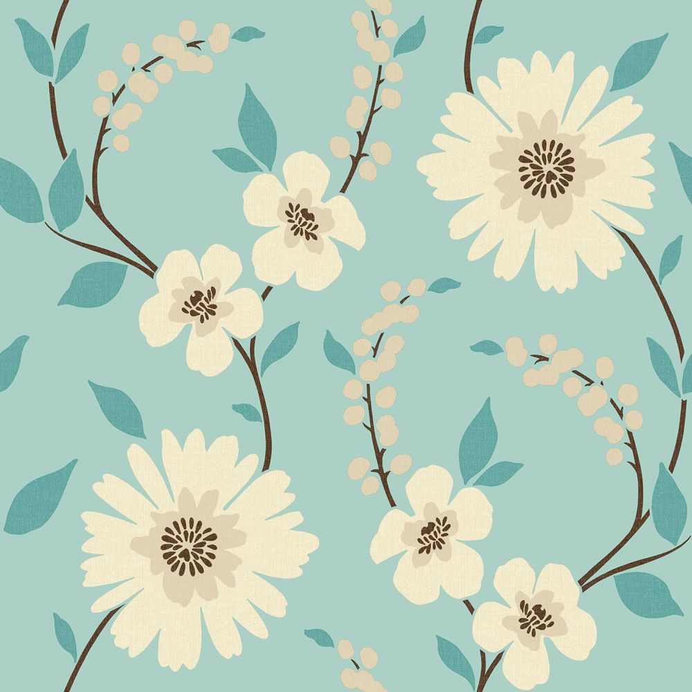 Modern Floral - HD Wallpaper 