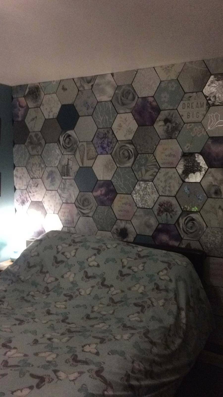 Bedroom Feature Wall Paper - HD Wallpaper 