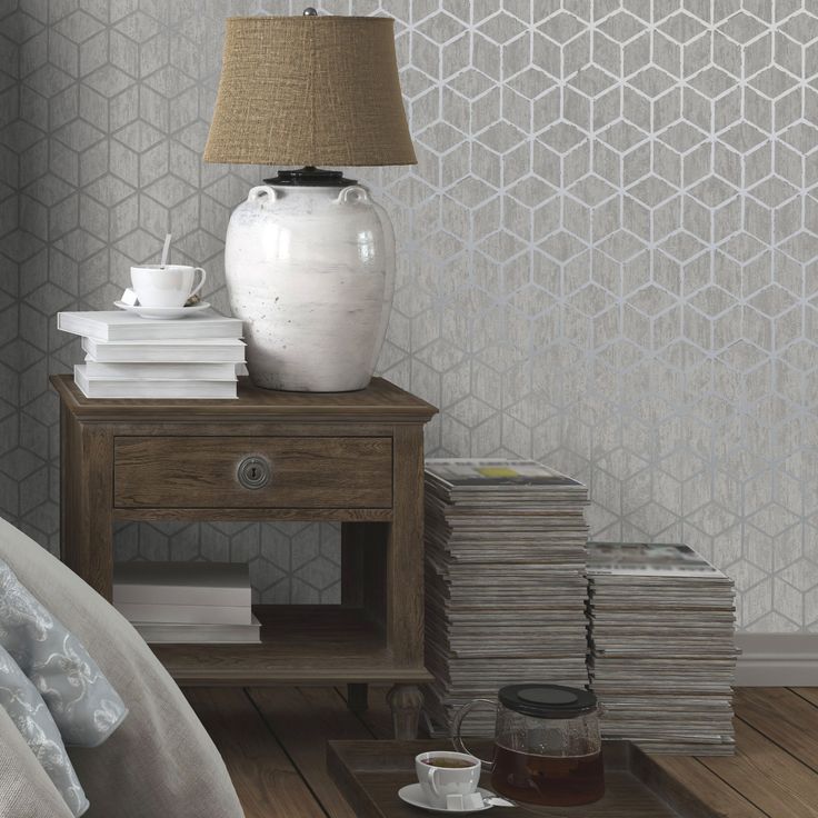 B And Q Grey Wallpaper - Silver Wallpaper B&q - HD Wallpaper 