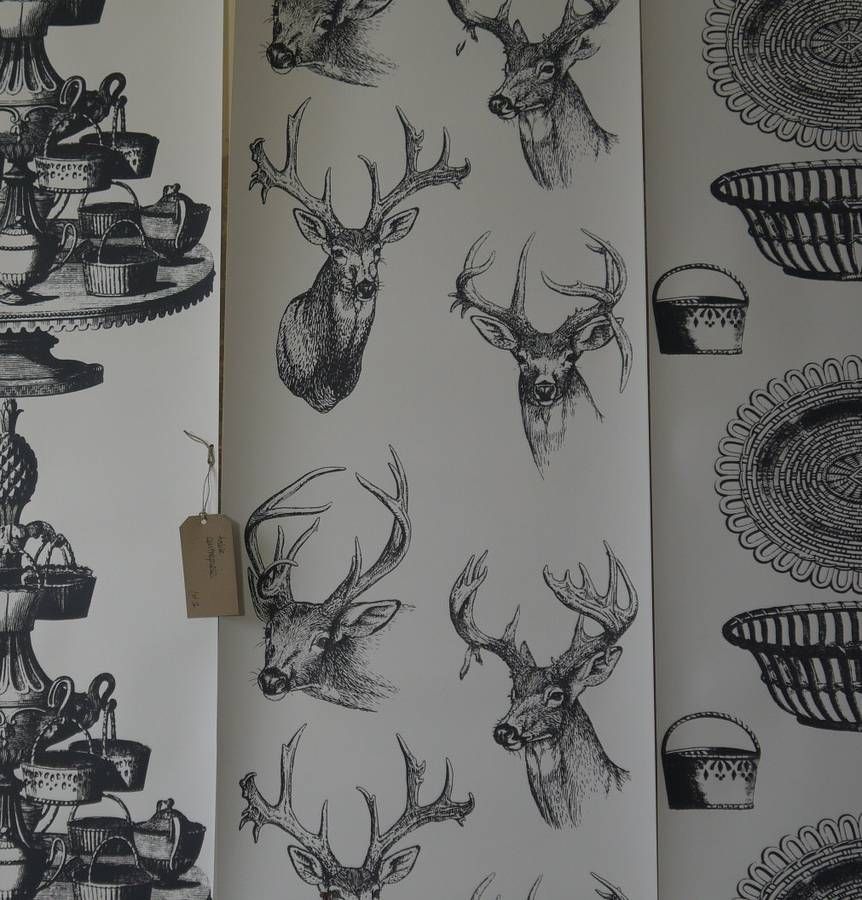 Stag Head - HD Wallpaper 