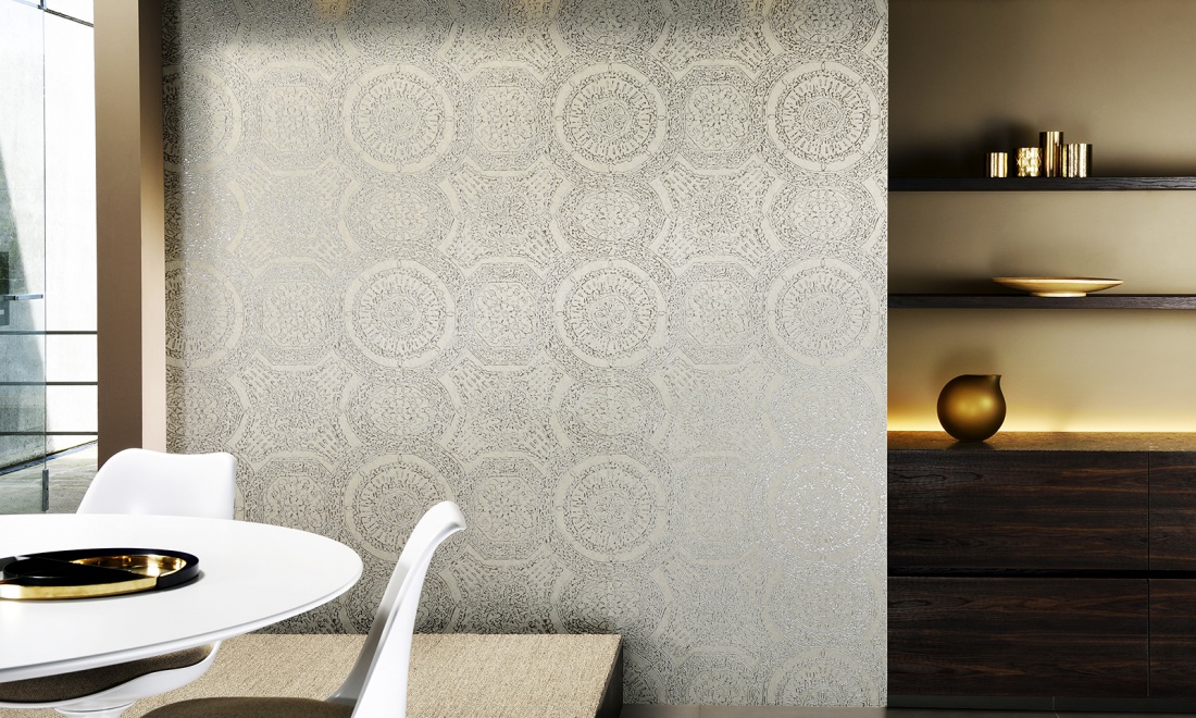 Pattern - Arte Monochrome Rondo 54105 - HD Wallpaper 