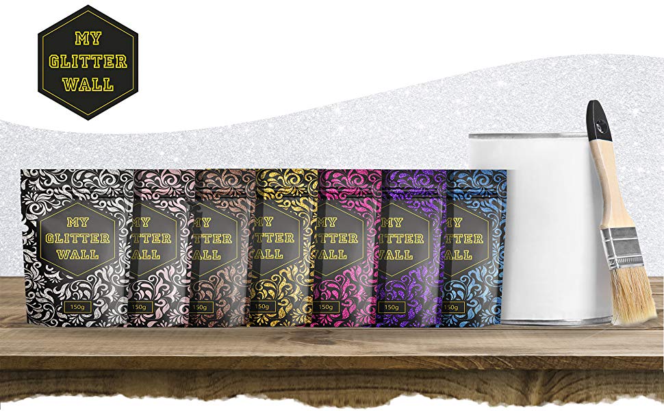 Glitter Paint For Walls Add To Emulsion Paint Additive - Graphic Design - HD Wallpaper 