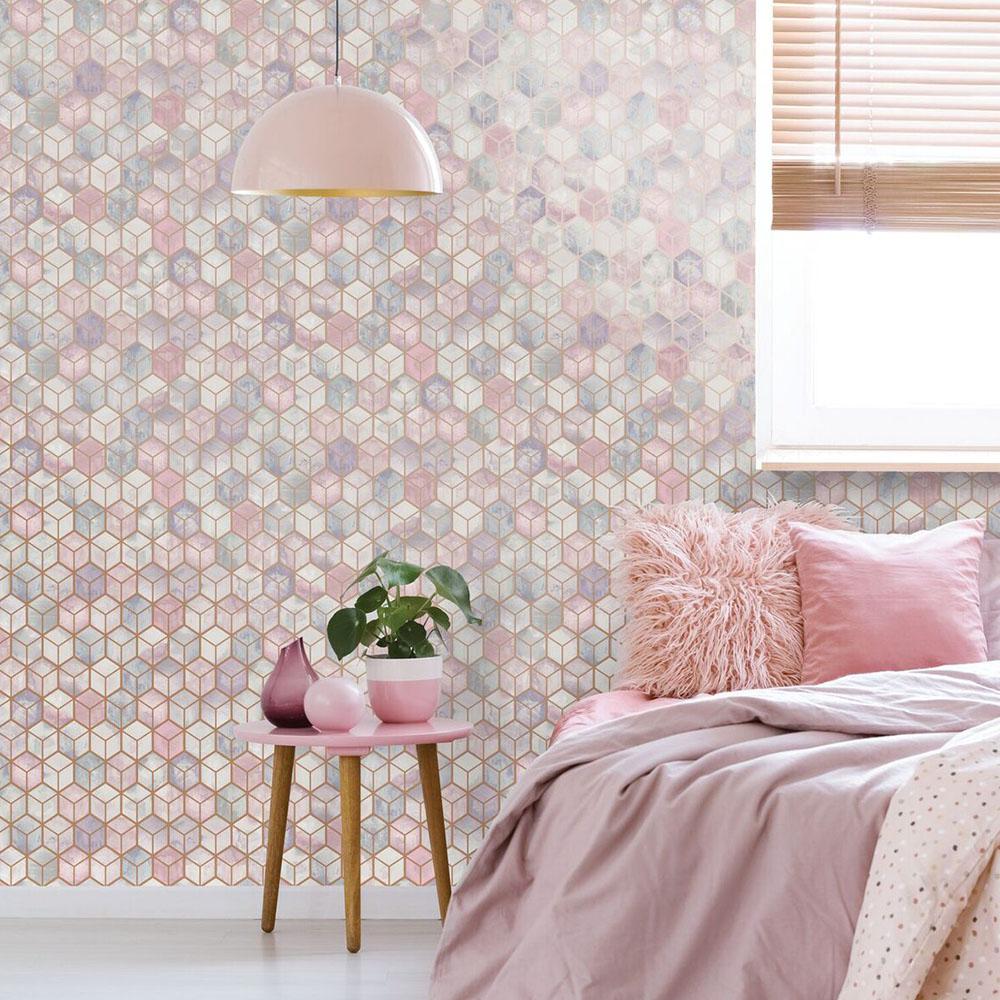 Room Wallpapers In Pastel Colors - HD Wallpaper 