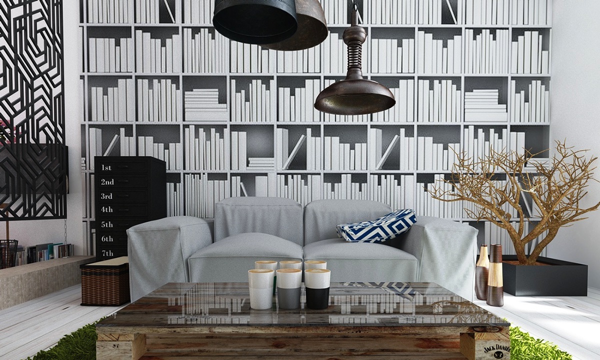 Bookcase Wallpaper Ideas 1200x720 Wallpaper teahub.io