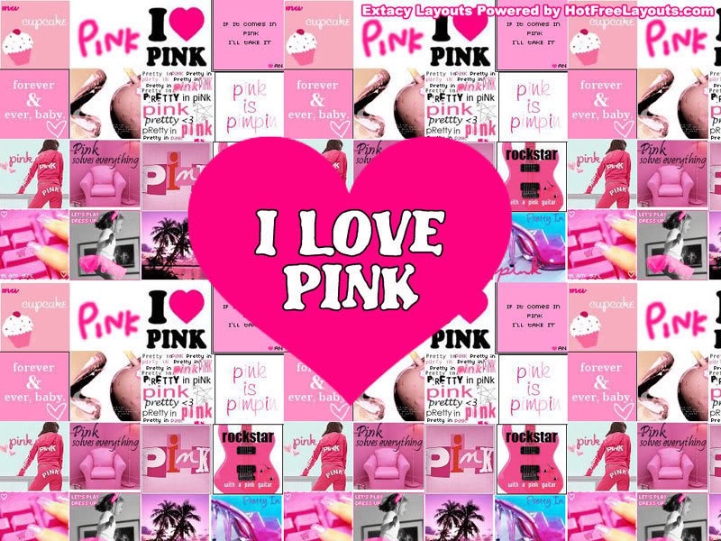 Pink Wallpaper - Pink Colar Images Hd I Love - HD Wallpaper 