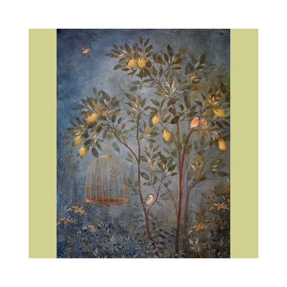 Ancient Roman Garden Frescoes - HD Wallpaper 