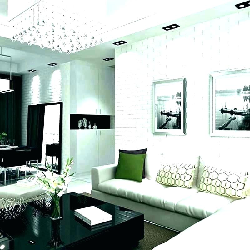 Feature Wall Living Room Grey Wallpaper Walls - Living Room Wallpaper Decorating - HD Wallpaper 