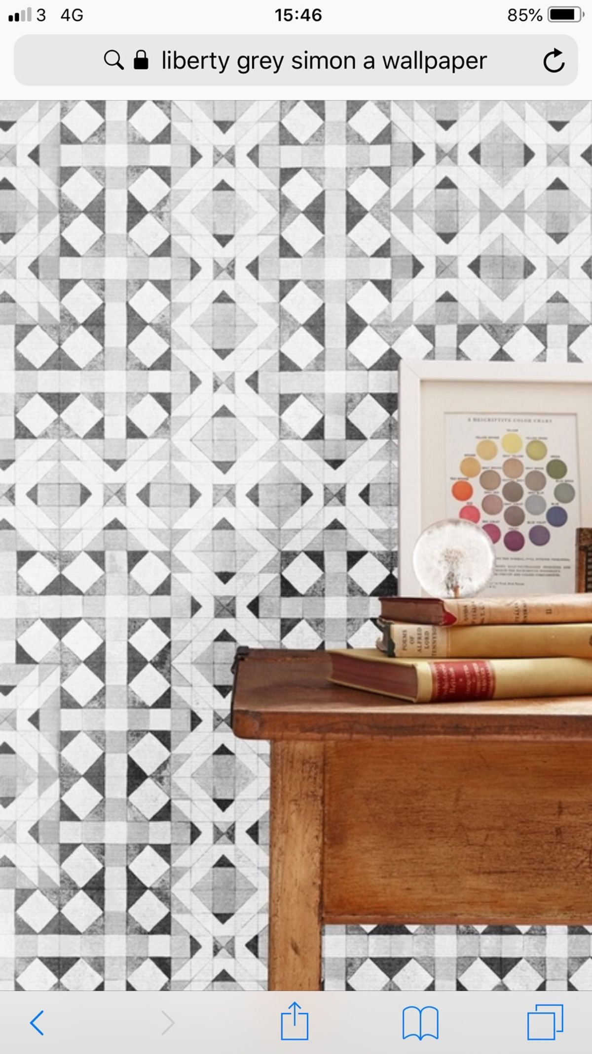 Simon Grey Liberty Wallpaper - Liberty London - HD Wallpaper 