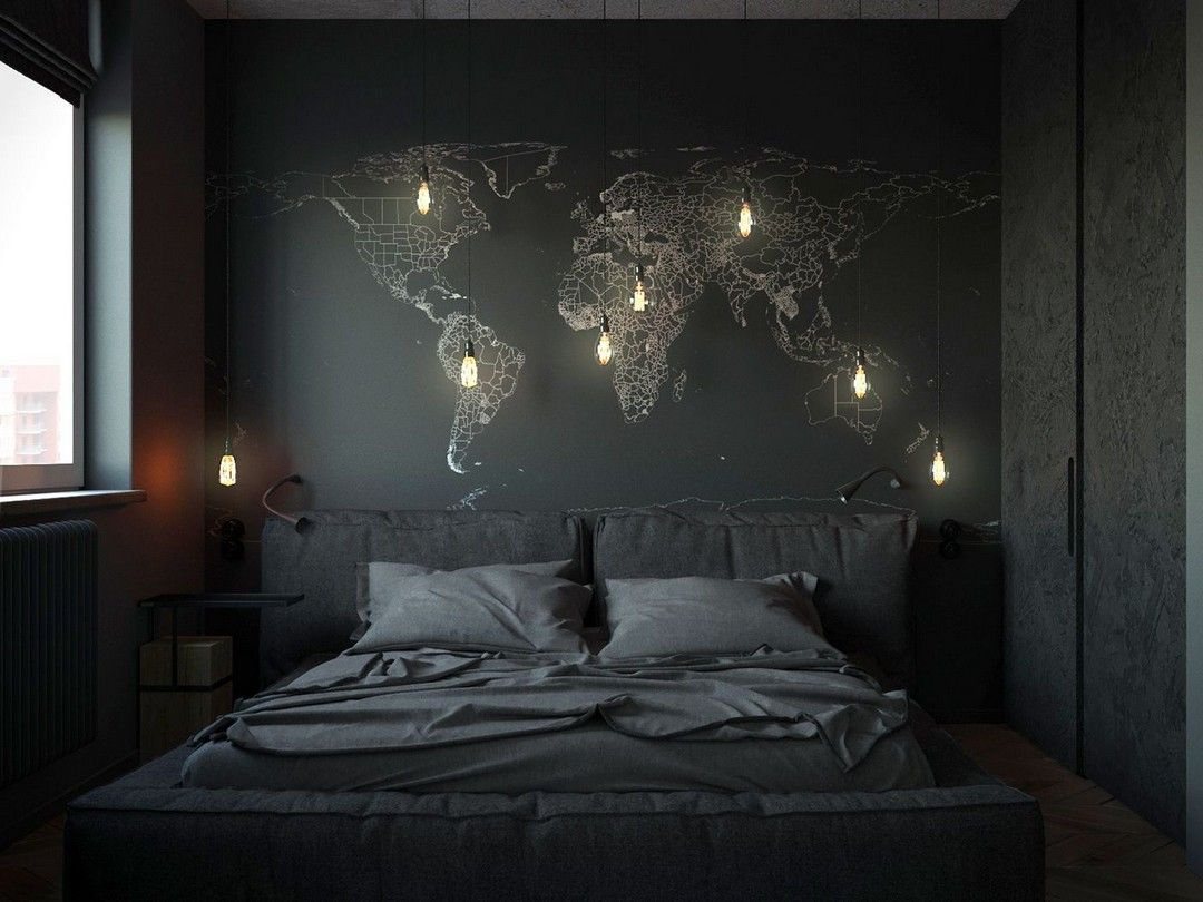 Dark Bedroom - HD Wallpaper 