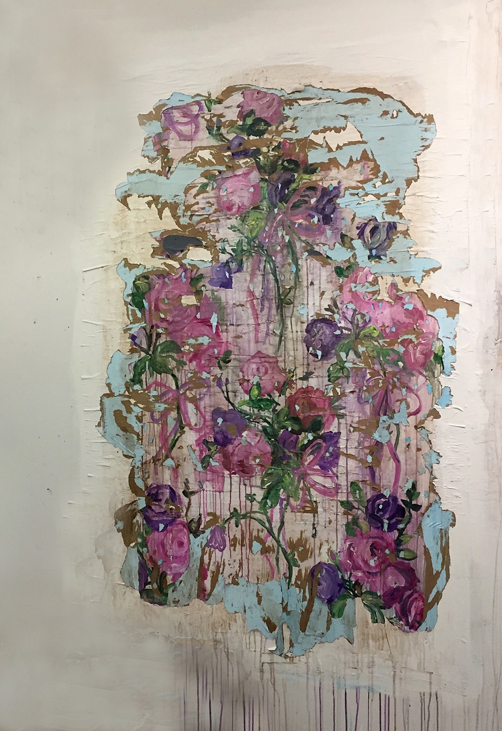 Valerie Hegarty Flower Painting - HD Wallpaper 