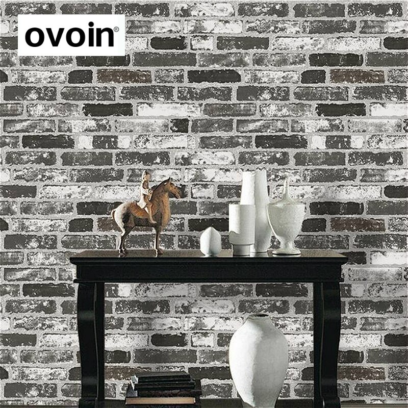 Papier Peint Brique Blanc Gris - HD Wallpaper 