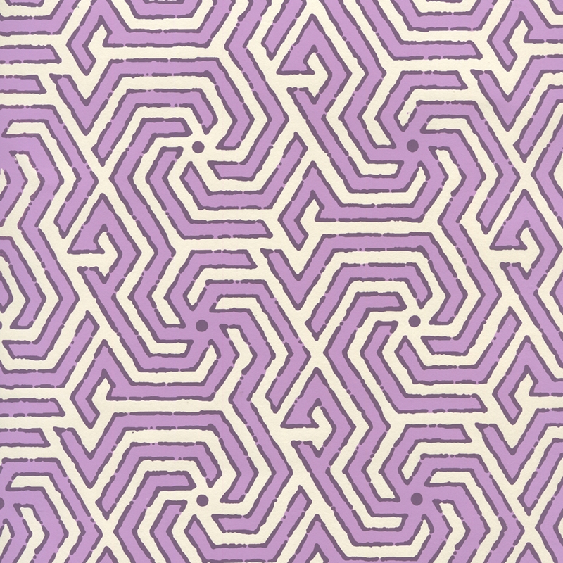 2520-04owp Maze Reverse Two Colors, Lilac Purple B - Pattern - HD Wallpaper 
