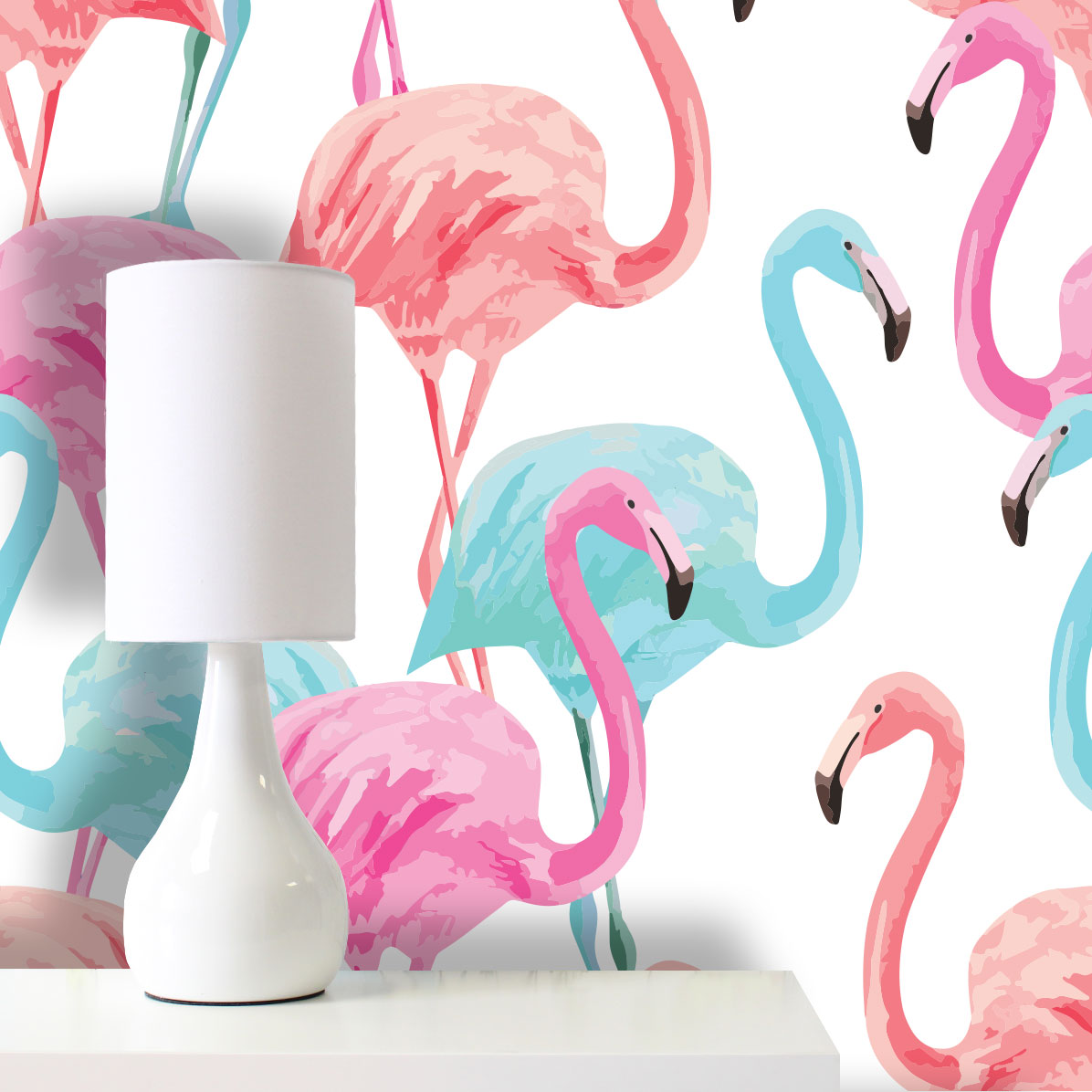 Flamingos Wallpaper - Flamingo Pink - HD Wallpaper 