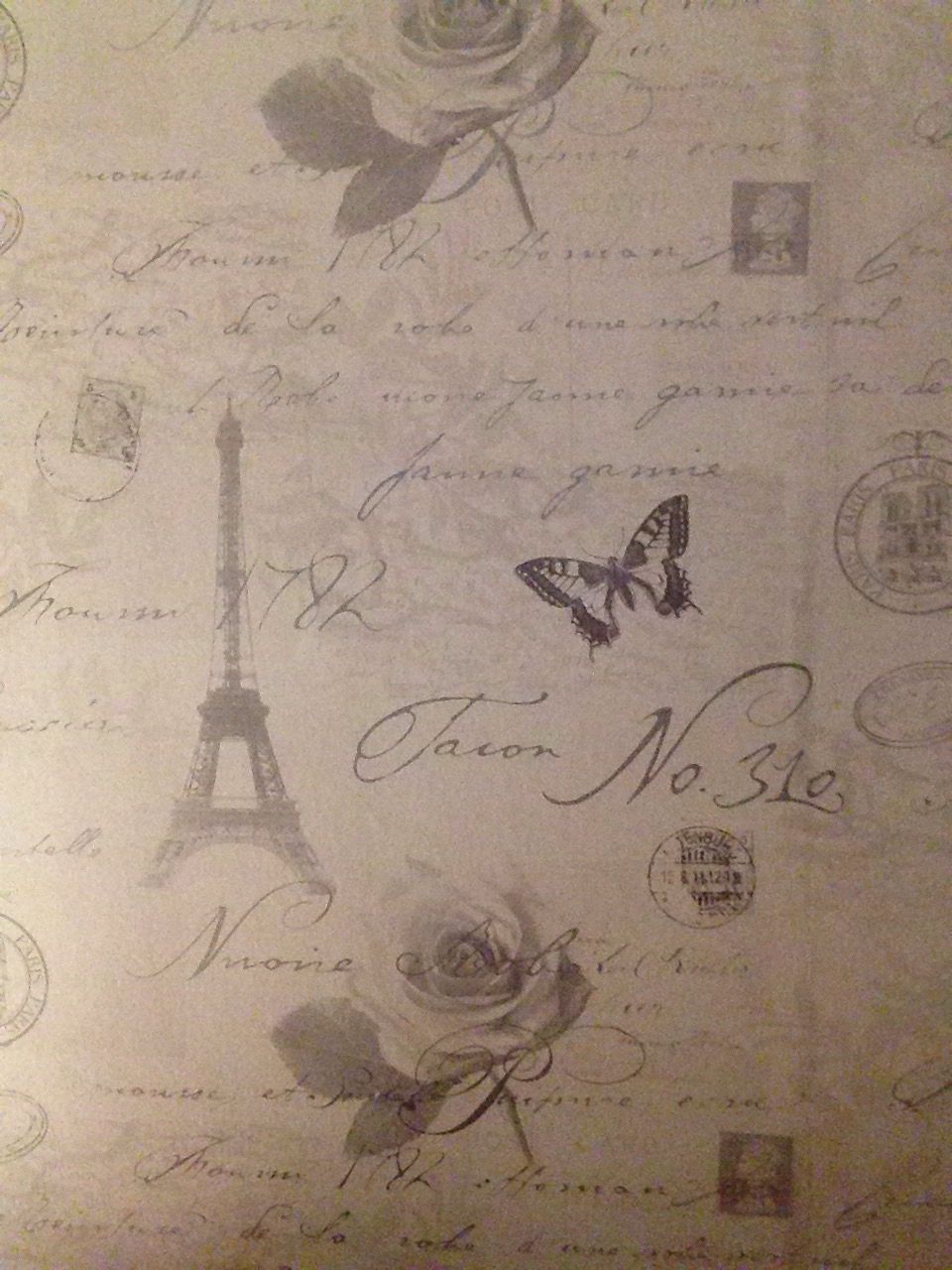 Eiffel Tower With Qoutewallpaper - HD Wallpaper 