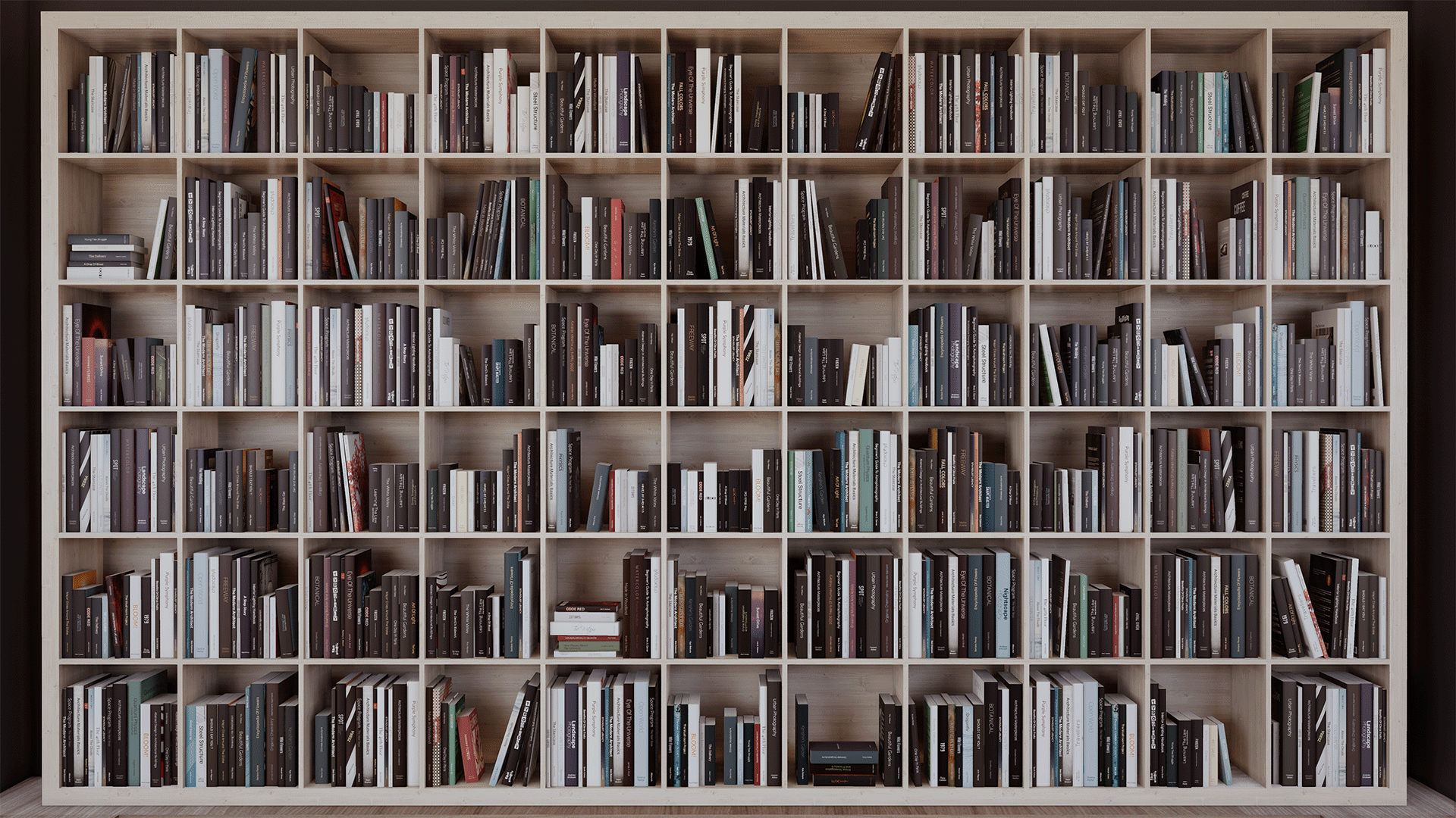 Book Case - HD Wallpaper 