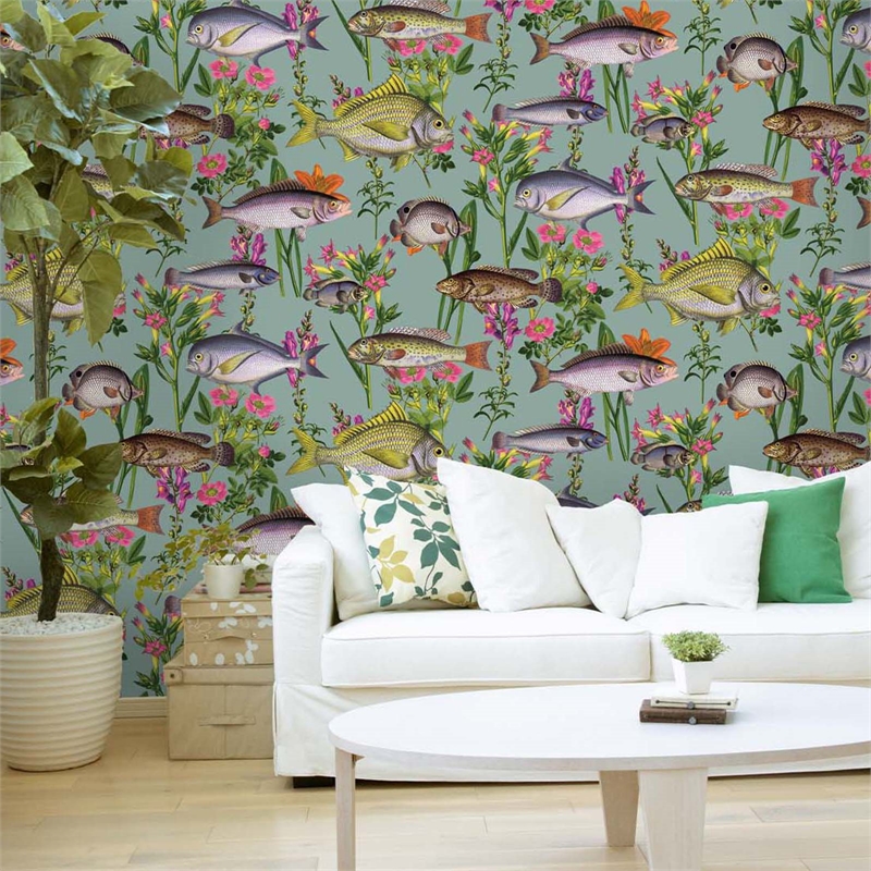 Lagoon Teal Multi Holden - HD Wallpaper 