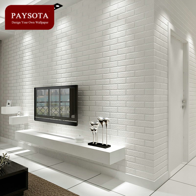 White Brick Wall Modern - HD Wallpaper 