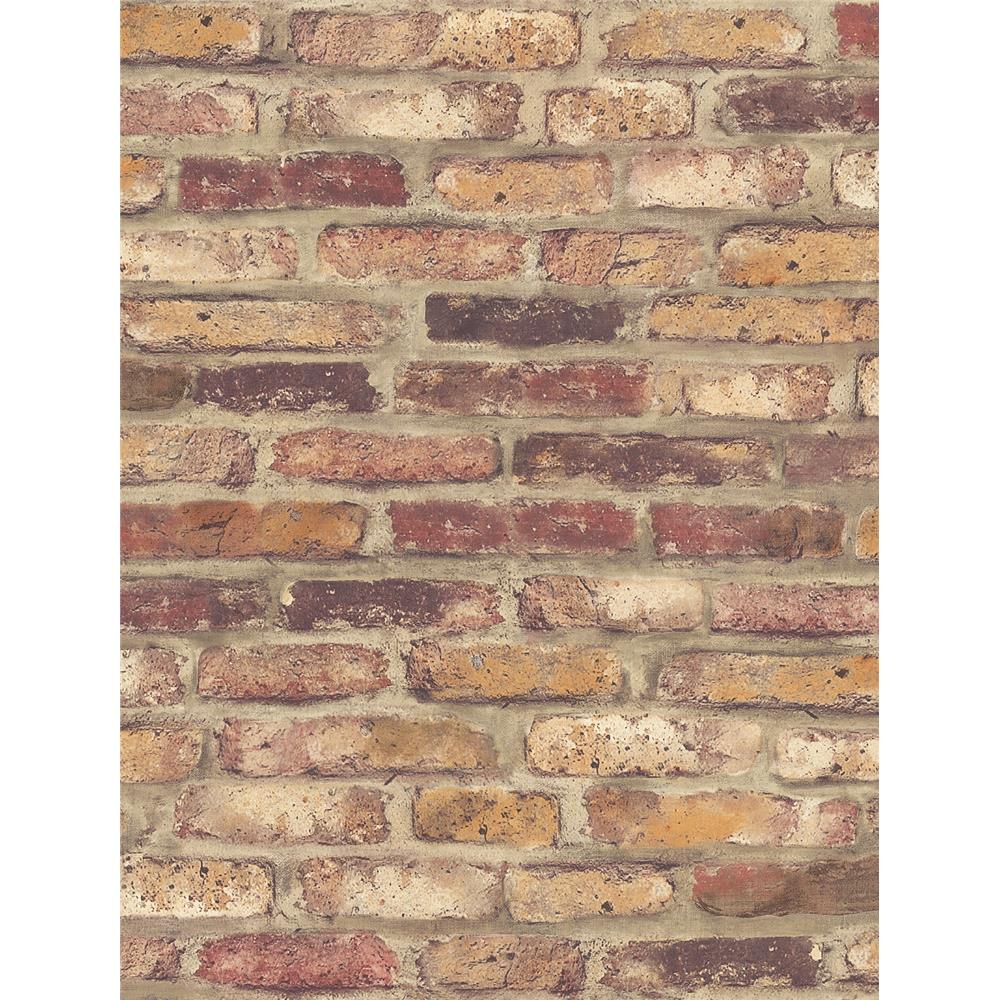 Nextwall Nw30201 Red Faux Brick Wallpaper - Peel And Stick Red Brick - HD Wallpaper 