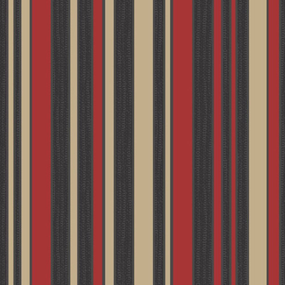 Red Striped Picture - Red Cream Stripe - HD Wallpaper 