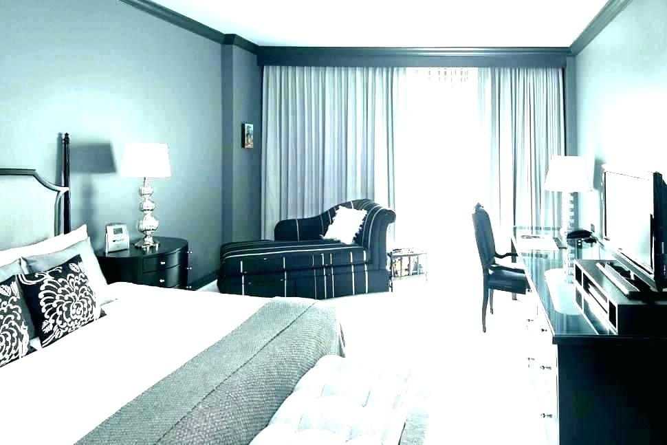 Modern Grey And Purple Bedroom - HD Wallpaper 