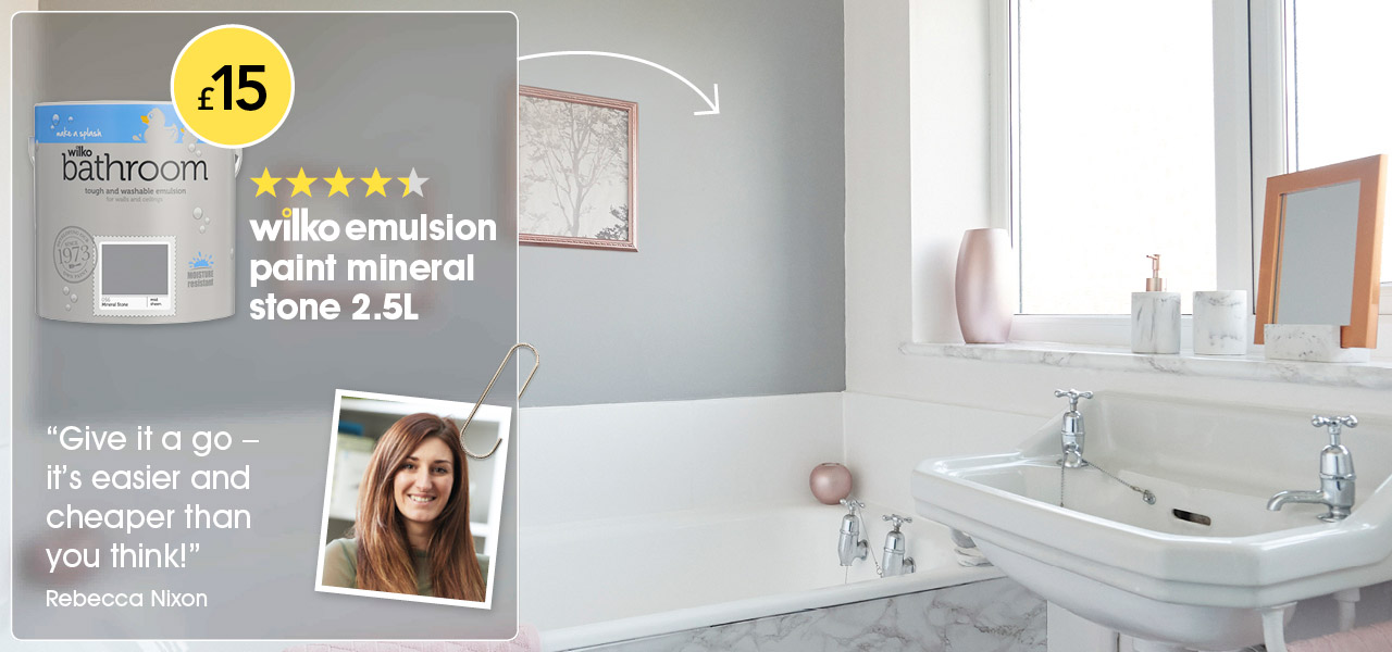 Download Wilko Bathroom Paint Mineral Stone Grey Wilko Teahub.io