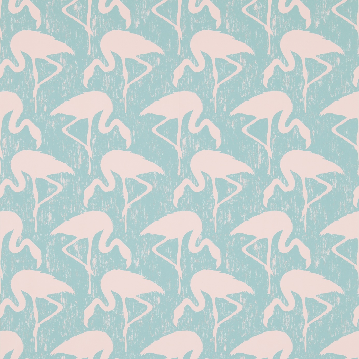 Flamingos, A Wallpaper By Sanderson, Part Of The Vintage - Farrow And Ball Flamingo - HD Wallpaper 