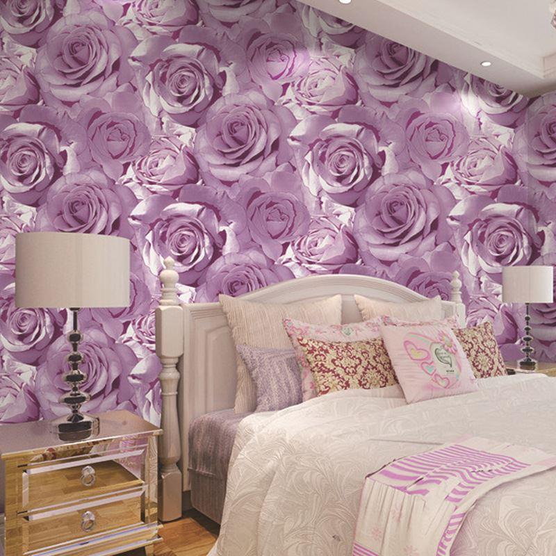 Rose Wallpaper Living Room - HD Wallpaper 
