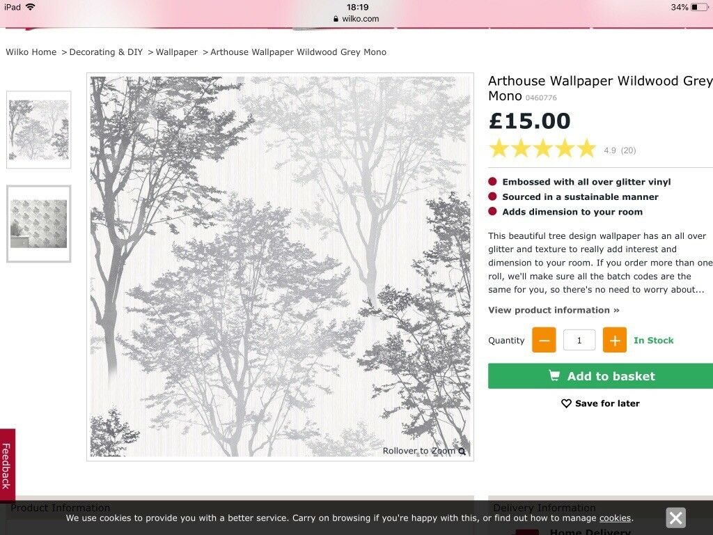 Wall Paper Tree Grey - HD Wallpaper 