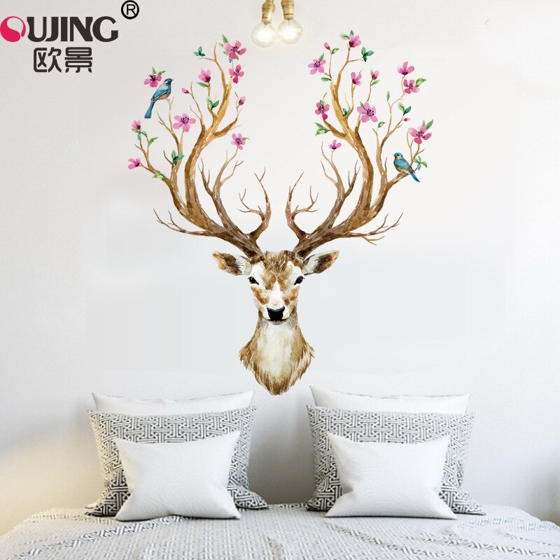 Christmas Reindeer Wall Decoration - HD Wallpaper 