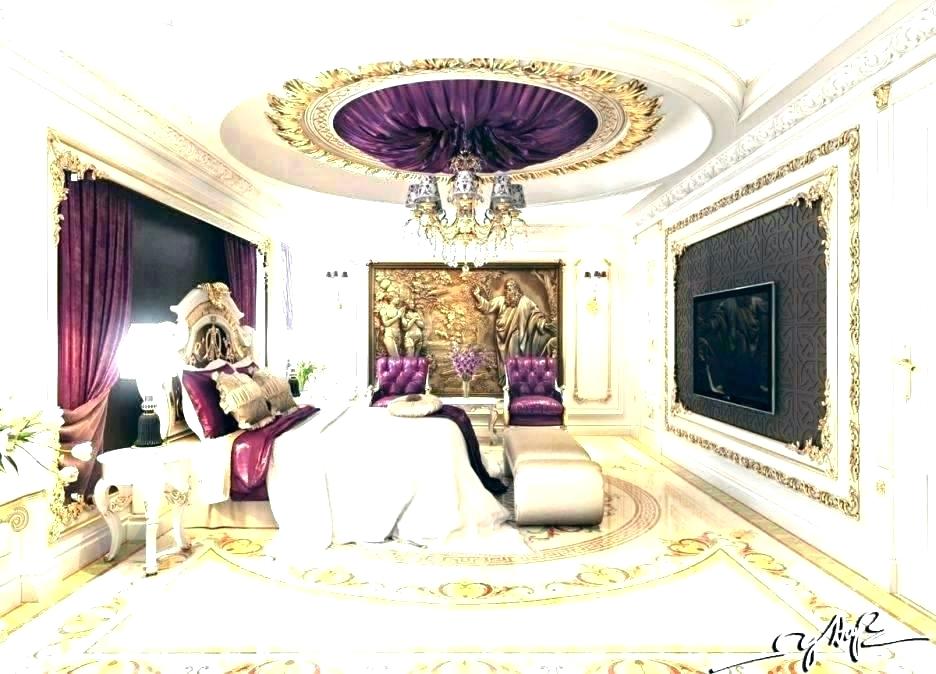 Purple And Gold Bedroom Purple And Gold Bedroom Decor - Bed Bedrooms In Buckingham Palace - HD Wallpaper 