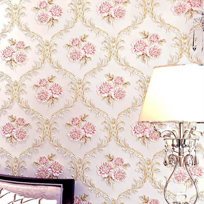 Dining Room Wallpaper Flower - HD Wallpaper 