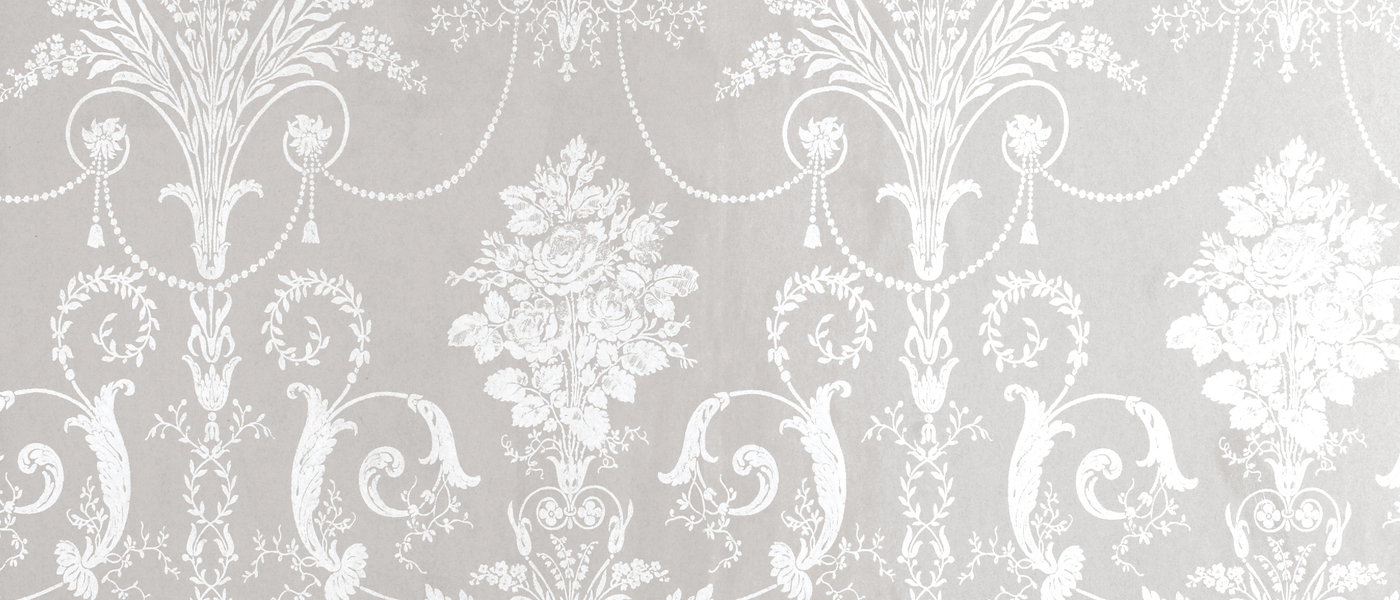 Josette Whitedove Grey Damask Wallpaper At Laura Ashley - Josette White Dove Grey - HD Wallpaper 