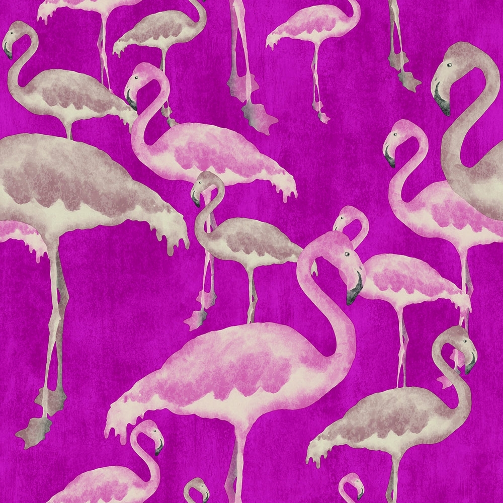 Pink Flamingo Wallpaper Uk - HD Wallpaper 