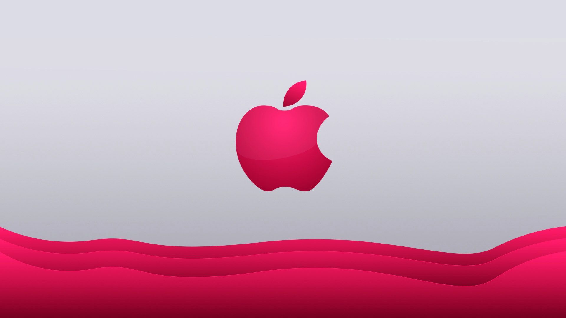 Apple Pink Best Quality Wallpapers Pic Wsw2054331 - Cool Apple Logo Wallpaper Pink - HD Wallpaper 