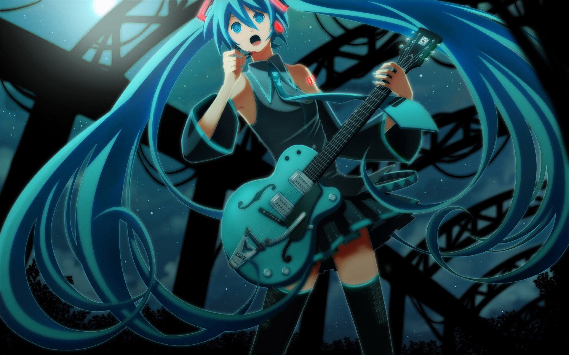 Miku Hatsune Desktop Wallpaper Hd - HD Wallpaper 
