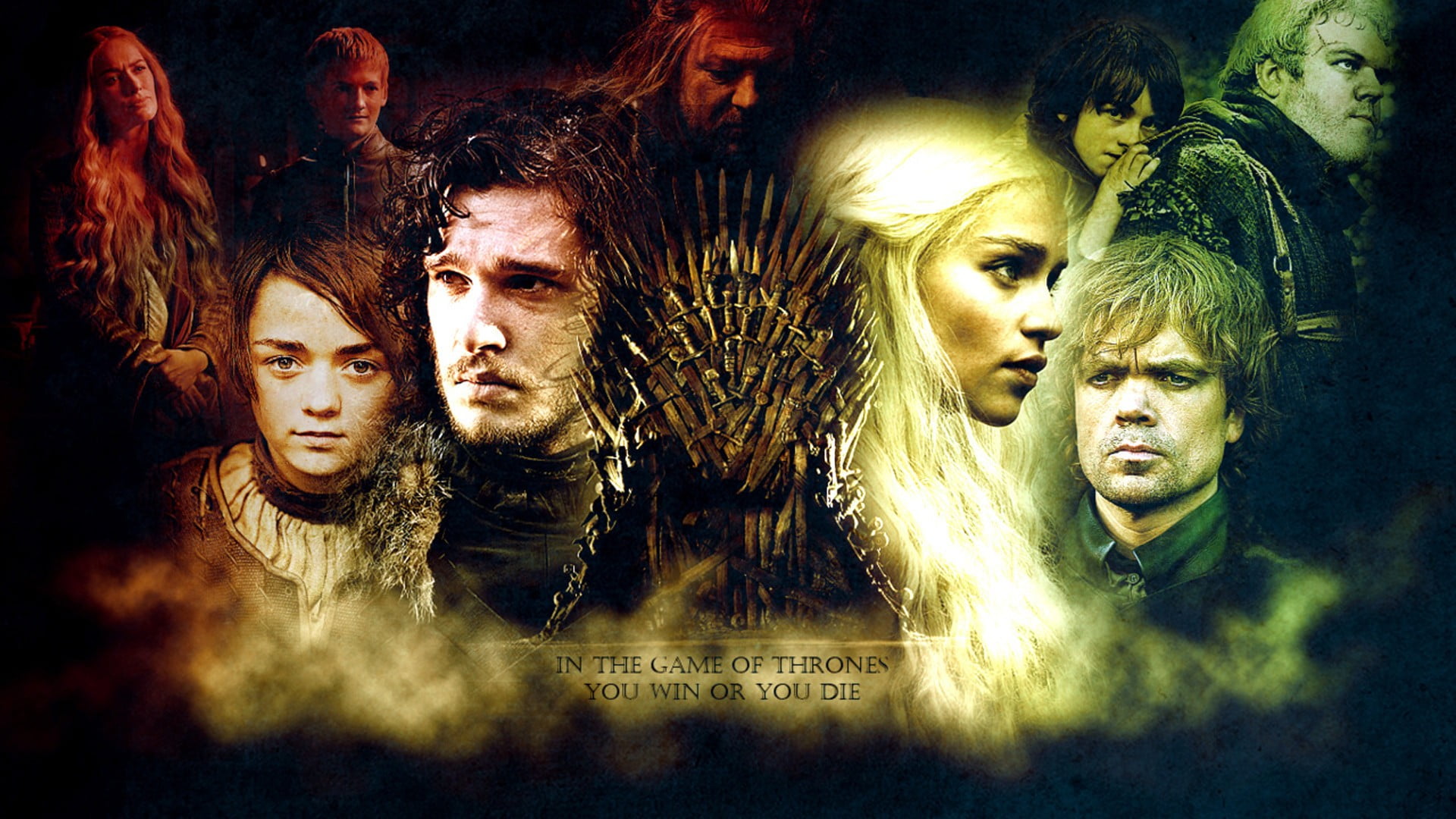 Game Of Thrones Wallpaper Jon Snow And Daenerys - HD Wallpaper 