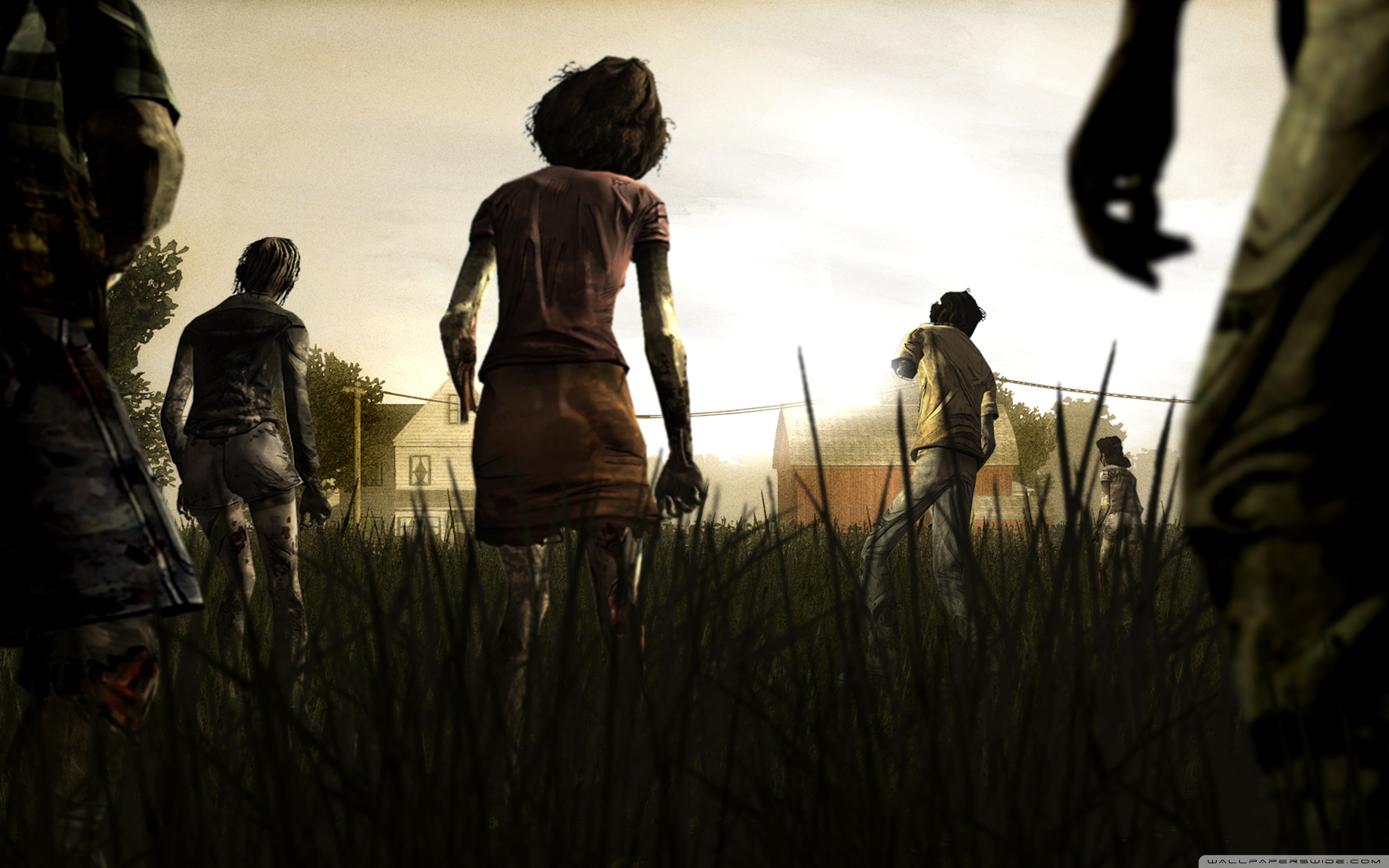Walking Dead Game Zombie 2880x1800 Wallpaper Teahub Io