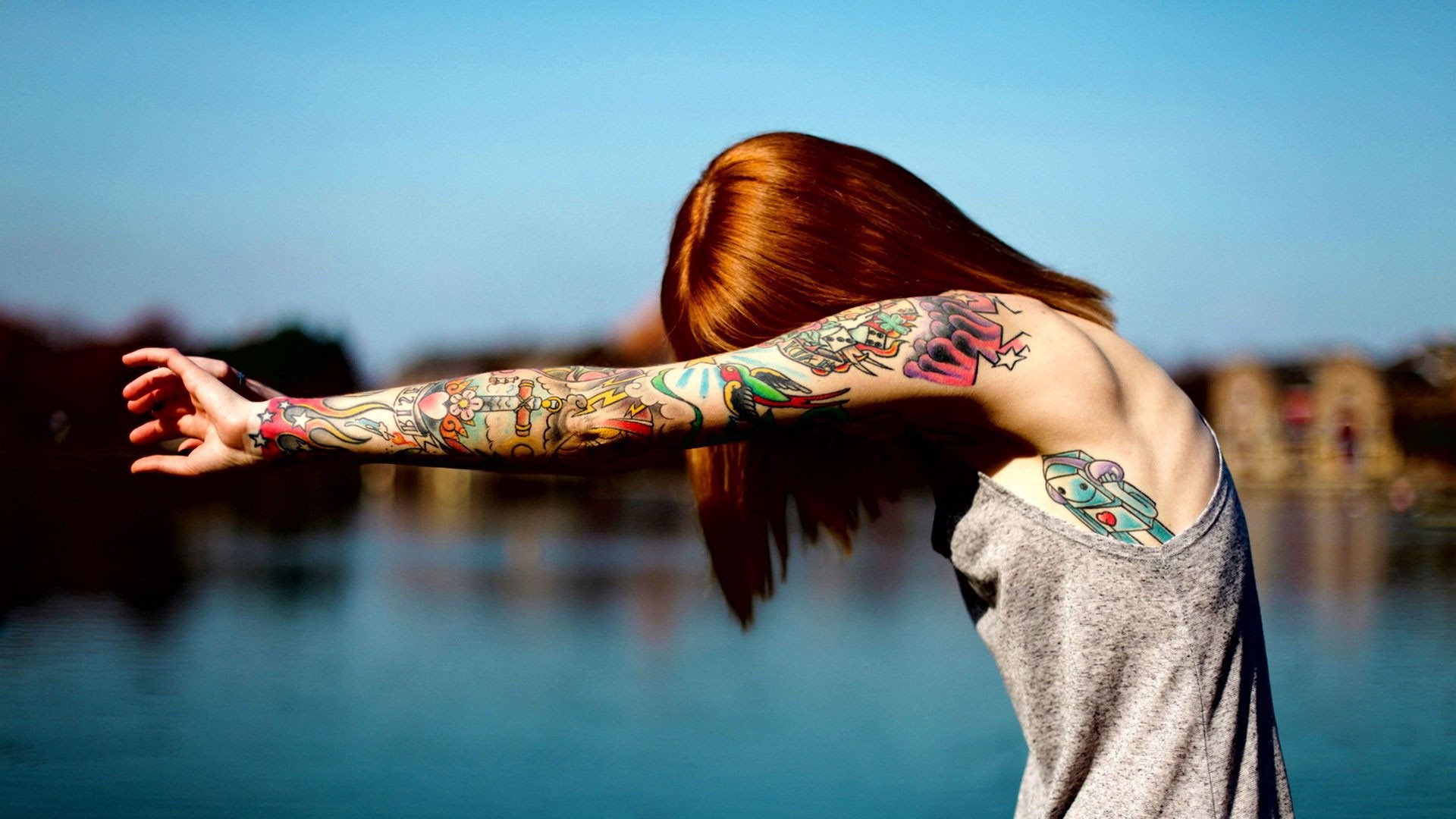 Women Tattoo - HD Wallpaper 