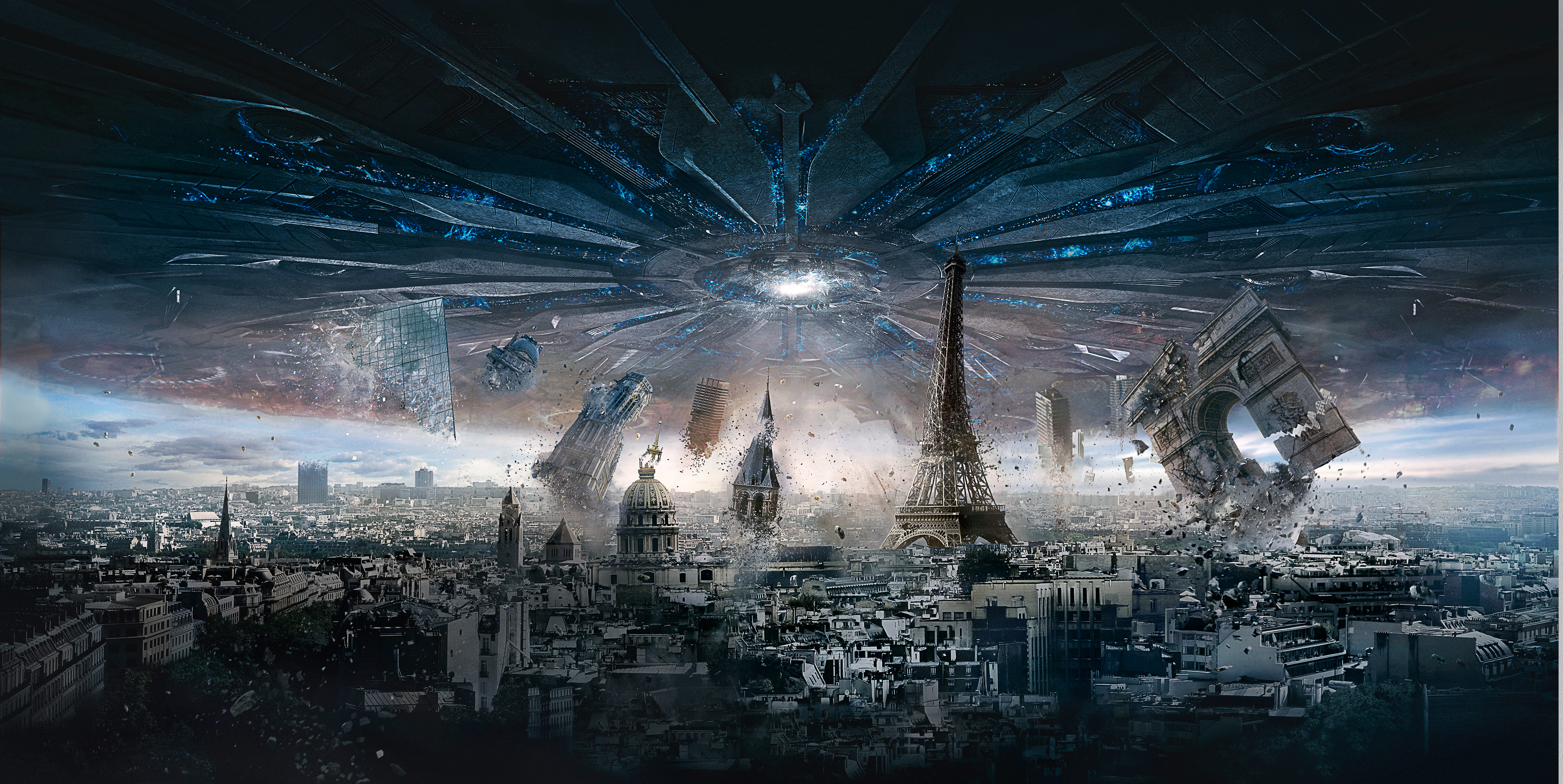 Independence Day Resurgence Paris - HD Wallpaper 