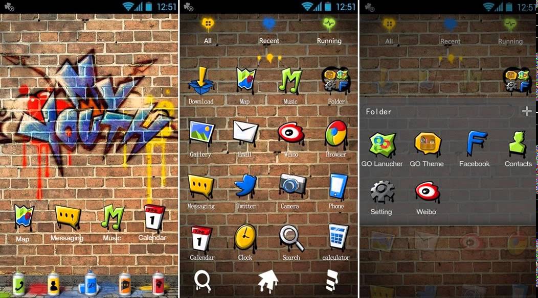 Theme Go Launcher - HD Wallpaper 