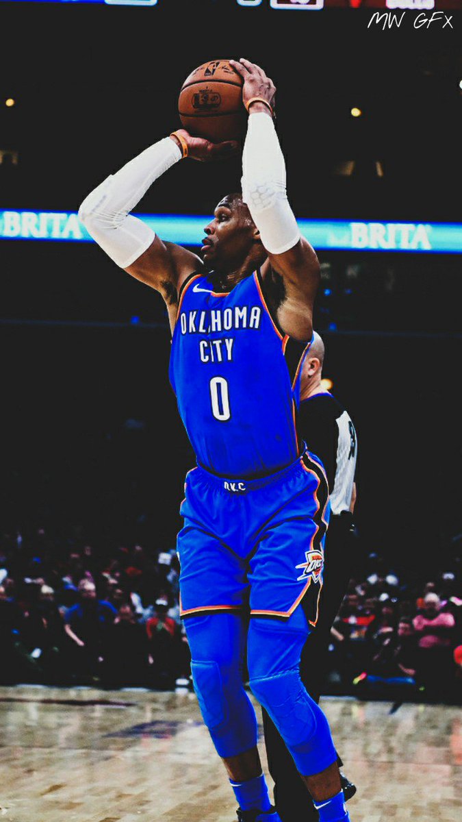 Russell Westbrook Wallpaper Iphone - HD Wallpaper 